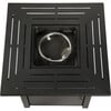 Outdoor Square 30" Propane Gas Fire Pit with Steel Base - Outdoor Home - 7