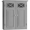 Dawson Contemporary Wooden Removable Cabinet, Gray - Cabinets - 1 - thumbnail