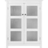 Connor 2 Door Floor Cabinet with Adjustable Shelf, White - Cabinets - 1 - thumbnail