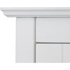 Connor 2 Door Floor Cabinet with Adjustable Shelf, White - Cabinets - 7