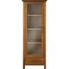 Avery Wooden Linen Tower Cabinet with Storage, Oiled Oak - Cabinets - 1 - thumbnail