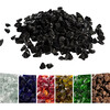 1/2 Inch Reflective Fire Glass for Fire Pits 9 lb / 4 kg Bag, Black - Outdoor Home - 1 - thumbnail