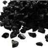 1/2 Inch Reflective Fire Glass for Fire Pits 9 lb / 4 kg Bag, Black - Outdoor Home - 4