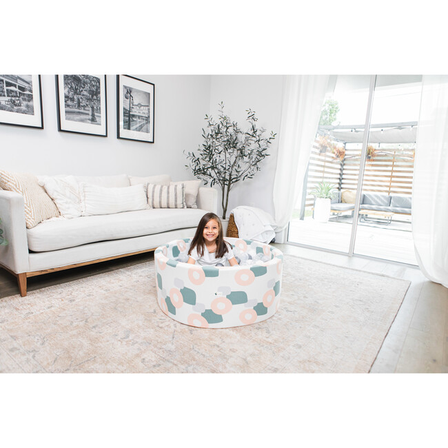 Boho Collection: Organic Shapes on Heathered Ivory Ball Pit Bundle - Ball Pits - 4