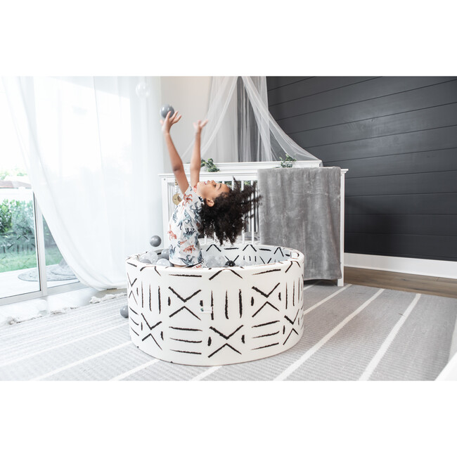 Boho Collection: Tribe on Heathered Ivory Ball Pit Bundle - Ball Pits - 4
