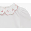 Little Petal Floral Body, White & Pink - Rompers - 3