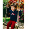 Sebastian Car Half Zip , Navy Marl - Sweaters - 5