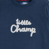 Little Champ Sweatshirt, Navy - Sweatshirts - 4