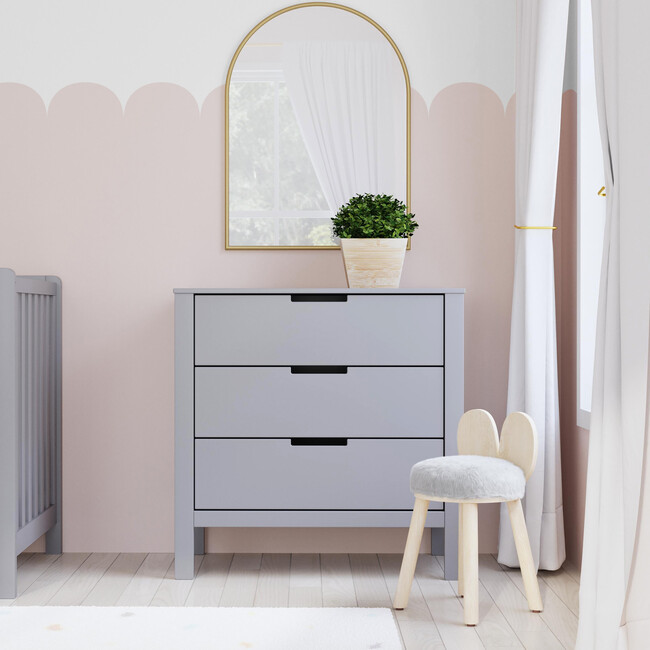 Colby 3-drawer Dresser, Grey - Dressers - 2