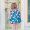 Nella Ruffled Backpack, Blue - Backpacks - 3