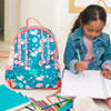 Nella Ruffled Backpack, Blue - Backpacks - 4