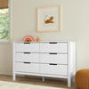 Colby 6-Drawer Double Dresser, White - Dressers - 3