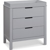 Colby 3-drawer Dresser, Grey - Dressers - 4