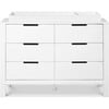 Colby 6-Drawer Double Dresser, White - Dressers - 4