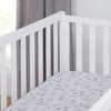 Colby 4-in-1 Low-profile Convertible Crib, White Finish - Cribs - 5