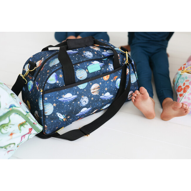 Cosmic Galaxy Duffle Bag, Blue - Bags - 3