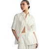 Linen Camp Shirt - Shirts - 1 - thumbnail