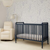 Jenny Lind 3-in-1 Convertible Crib, Navy - Cribs - 2