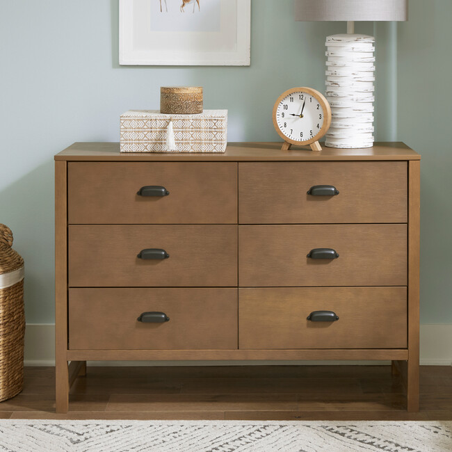 Fairway 6-Drawer Double Dresser, Stablewood - Dressers - 4