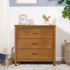 Charlie 3-Drawer Dresser, Chestnut - Dressers - 4