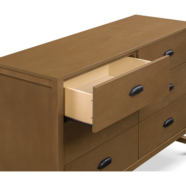 Fairway 6-Drawer Double Dresser, Stablewood - Dressers - 5