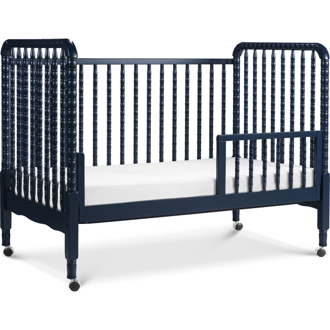 Jenny Lind 3-in-1 Convertible Crib, Navy - Cribs - 5