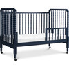 Jenny Lind 3-in-1 Convertible Crib, Navy - Cribs - 5