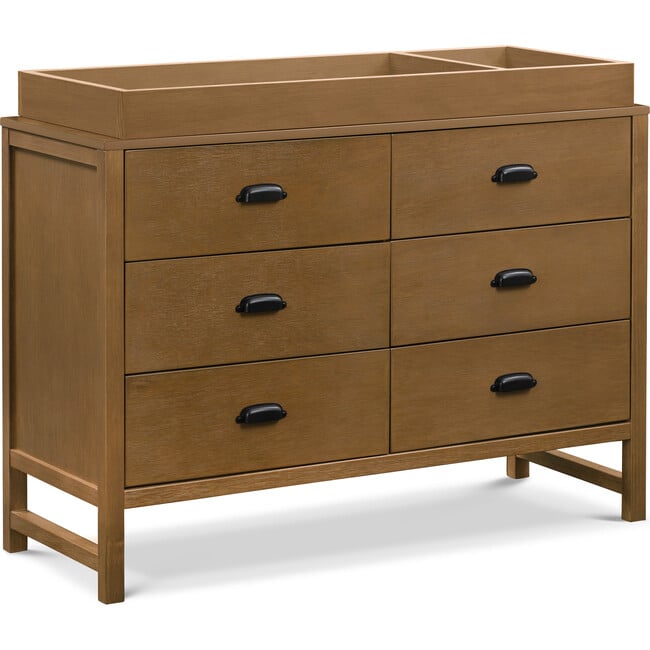 Fairway 6-Drawer Double Dresser, Stablewood - Dressers - 6