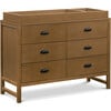 Fairway 6-Drawer Double Dresser, Stablewood - Dressers - 6