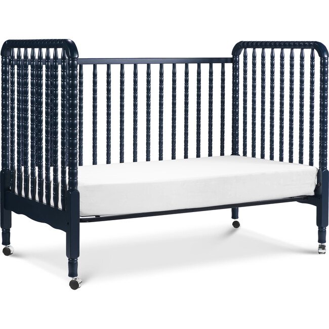 Jenny Lind 3-in-1 Convertible Crib, Navy - Cribs - 6