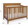 Grove 4-in-1 Convertible Crib, Chestnut - Cribs - 9