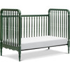 Liberty 3-in-1 Convertible Spindle Crib with Toddler Bed Conversion Kit, Forest Green - Cribs - 6