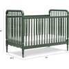 Liberty 3-in-1 Convertible Spindle Crib with Toddler Bed Conversion Kit, Forest Green - Cribs - 8 - thumbnail