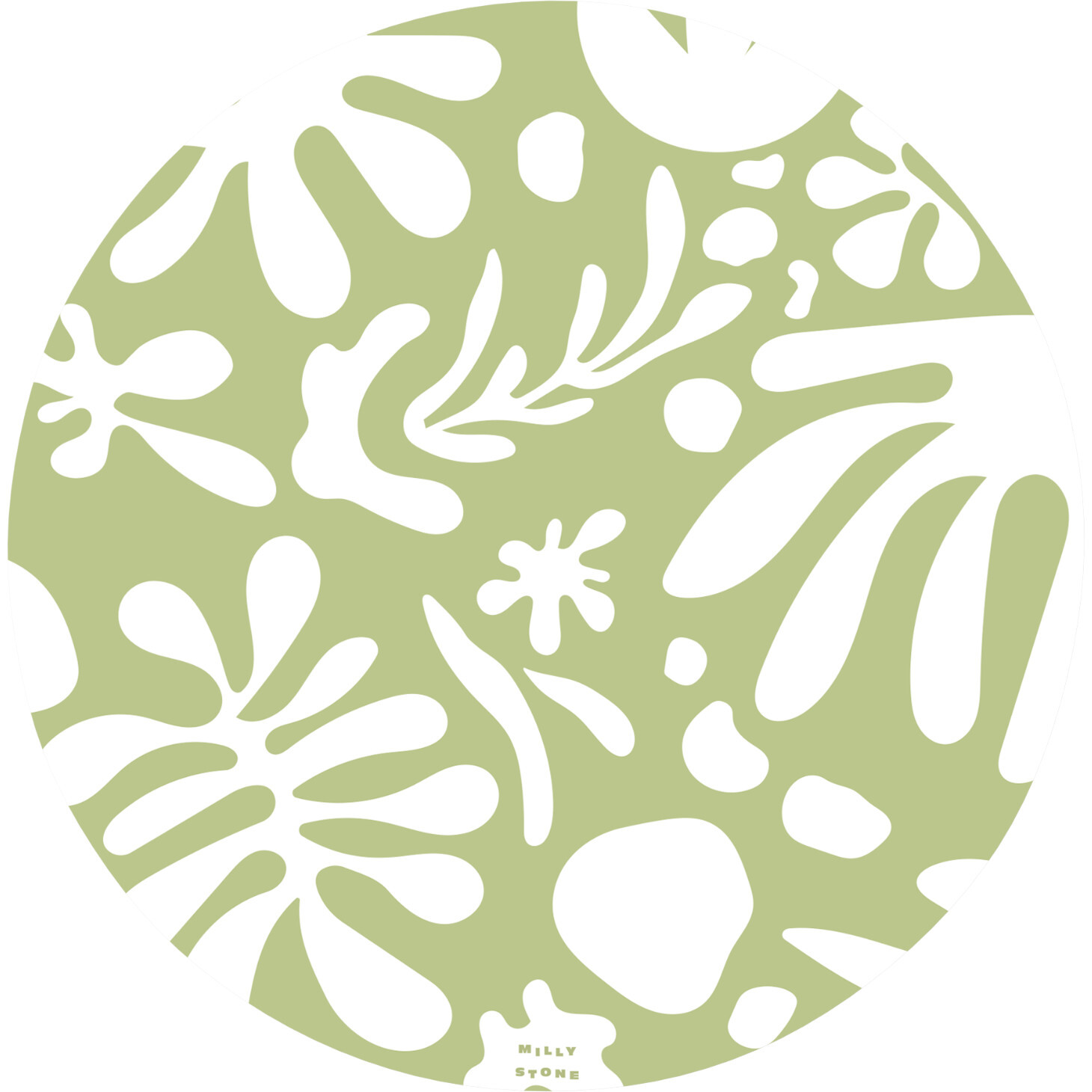 Catch All Mat for Mealtime & Playtime Mess, Leafy Green - Playmats - 1