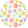 Catch All Mat for Mealtime & Playtime Mess, Flower Power - Playmats - 1 - thumbnail