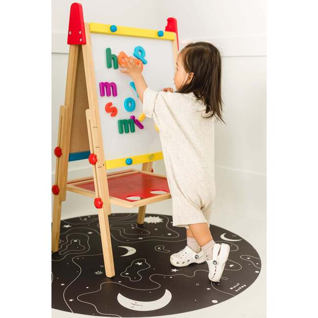 Catch All Mat for Mealtime & Playtime Mess, Constellation - Playmats - 2