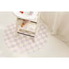 Catch All Mat for Mealtime & Playtime Mess, Lilac Checkerboard - Playmats - 3