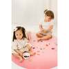 Catch All Mat for Mealtime & Playtime Mess, Blush Ombré - Playmats - 2