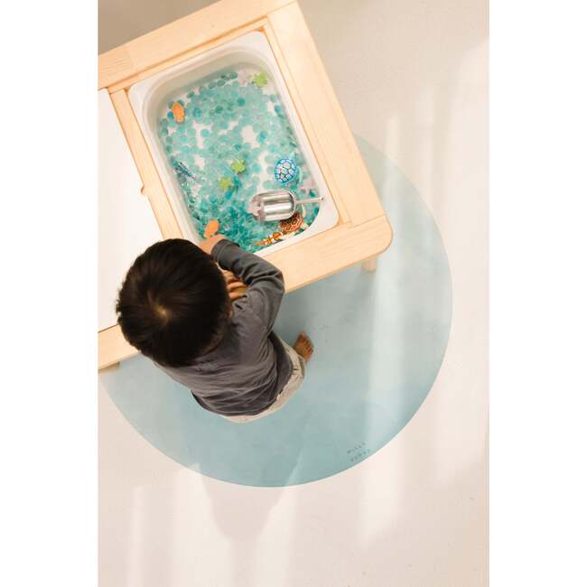 Catch All Mat for Mealtime & Playtime Mess, Ocean - Playmats - 4