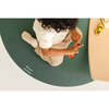 Catch All Mat for Mealtime & Playtime Mess, Olive Ombré - Playmats - 5