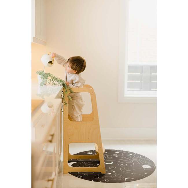 Catch All Mat for Mealtime & Playtime Mess, Constellation - Playmats - 4