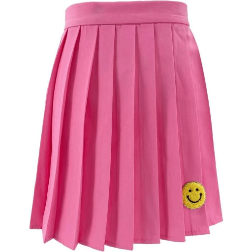Bright Smiley Tennis Skirt