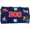 Hook & Loop Overnight Duffle Bag- Sport, Navy - Bags - 1 - thumbnail