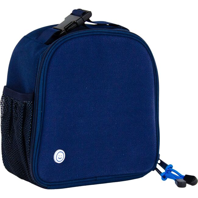 Becco Bags | Hook & Loop Sport Kids Backpack, Navy Blue and Magenta | Maisonette