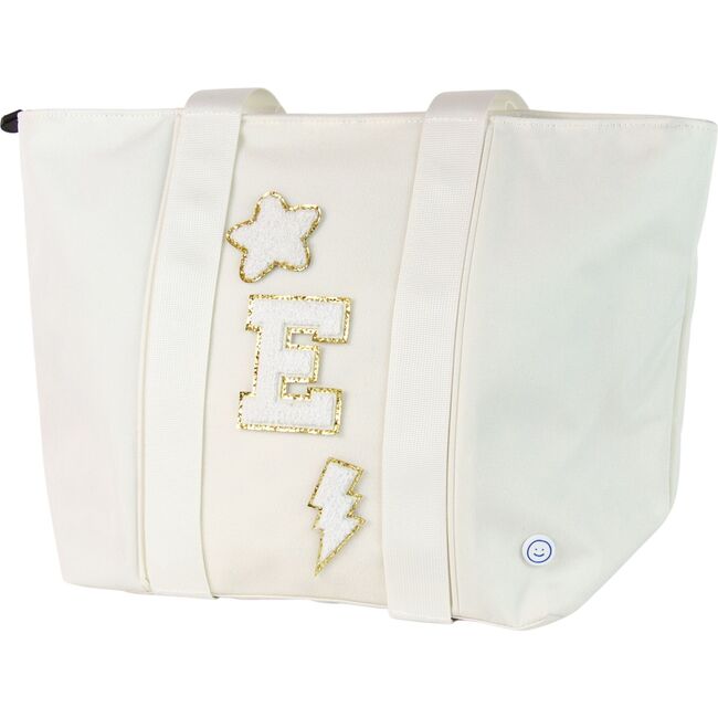 Hook & Loop Tote Bag- Sport, Cream - Bags - 3