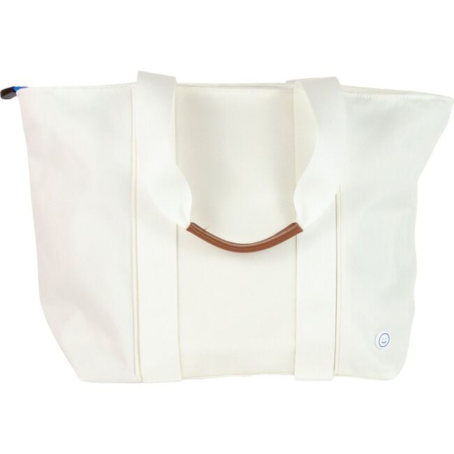 Hook & Loop Tote Bag- Sport, Cream - Bags - 5