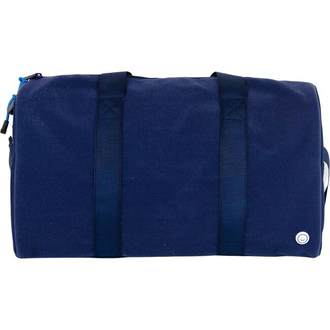 Hook & Loop Overnight Duffle Bag- Sport, Navy - Bags - 5