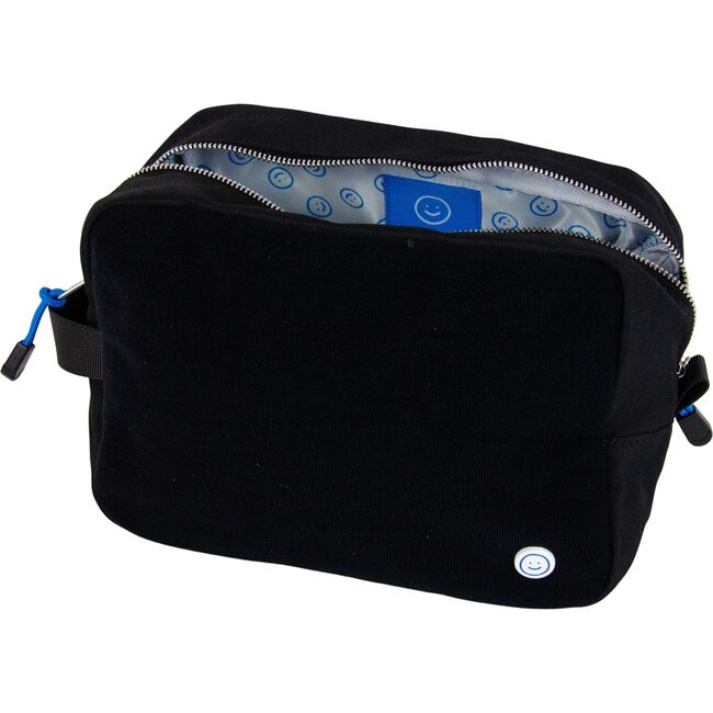 Hook & Loop Toiletry Bag- Sport, Black - Bags - 6