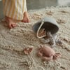 Island Washable Round Play Rug, Natural - Rugs - 6