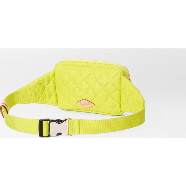 Women's Metro Belt Bag, Acid Yellow - Bags - 2